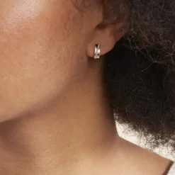 Créoles Timira Or Jaune Diamant