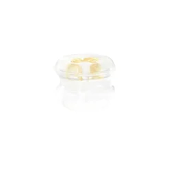Fermoir Boucle D'oreille Silicone Or Jaune