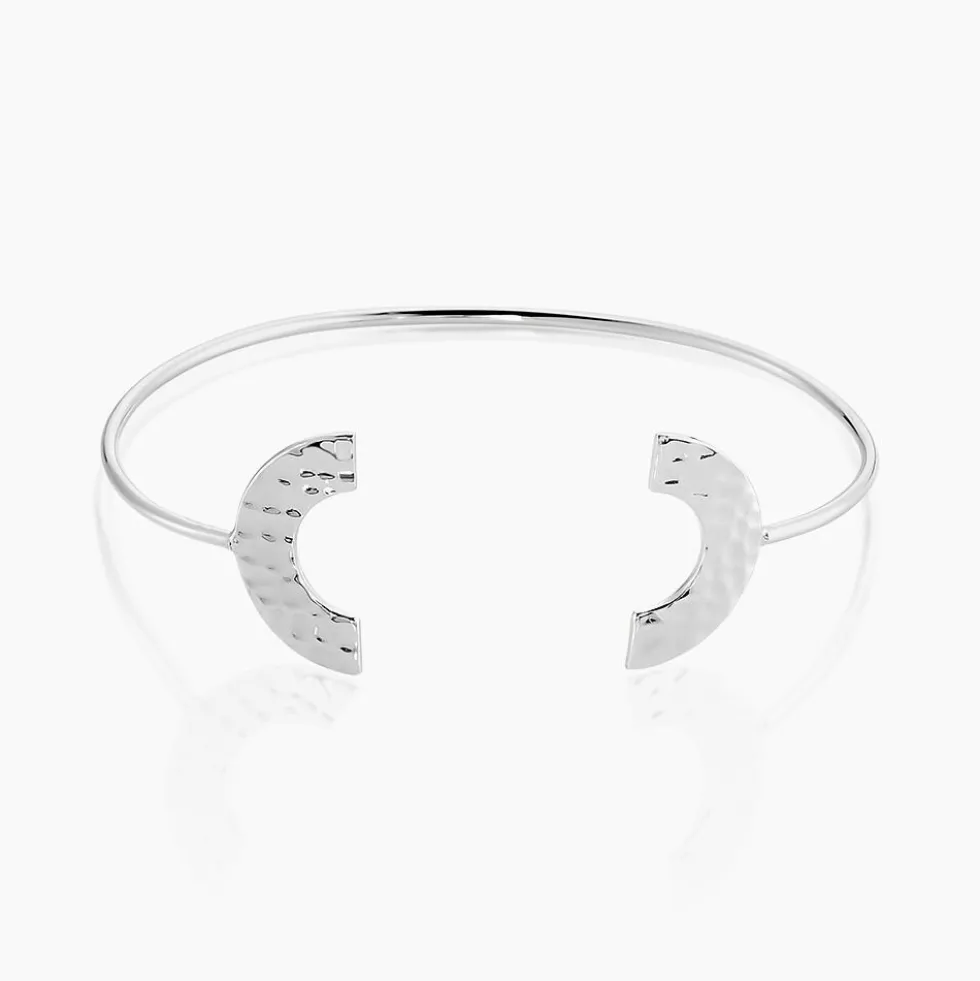 Jonc Harper Argent Blanc