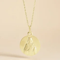 Médaille Or Jaune Sainte Thérèse