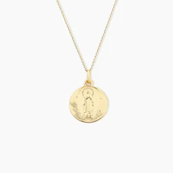 Medaille Or Jaune Vierge