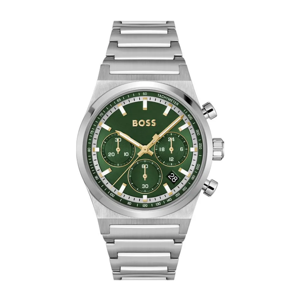Montre Boss Candor Chrono Vert