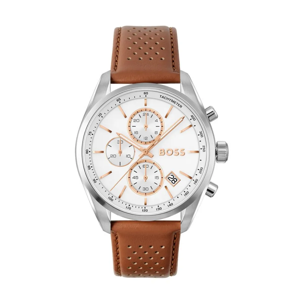Montre Boss Grand Prix 44 Blanc