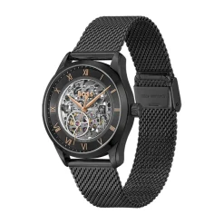Montre Boss Principle Skeleton Noir