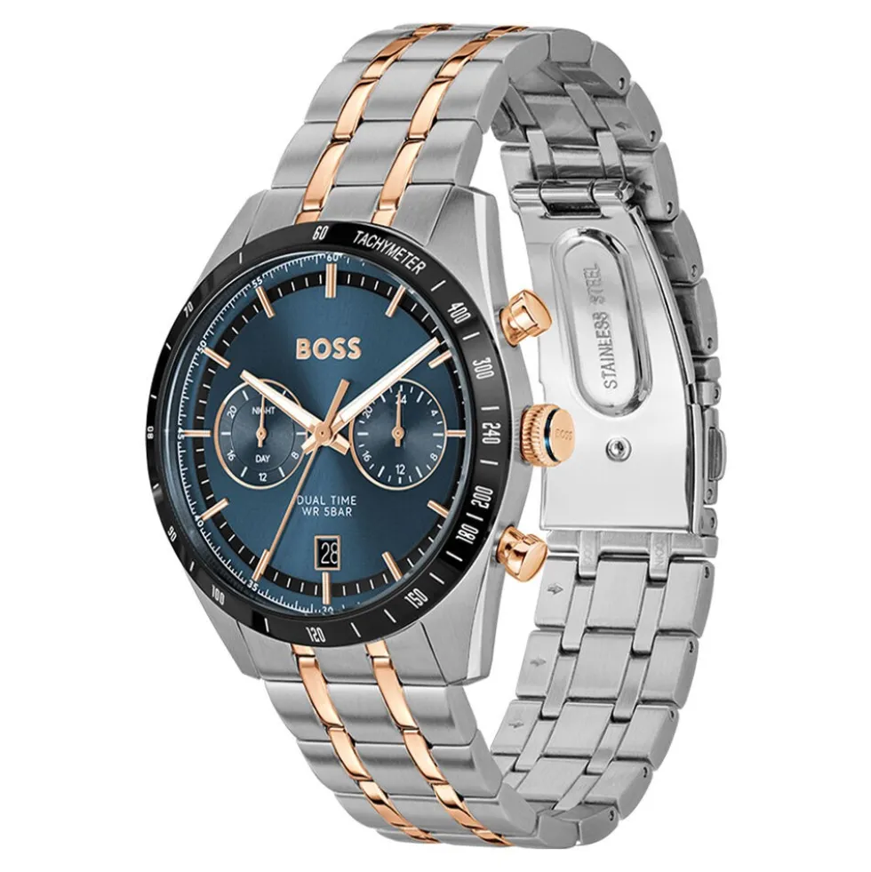 Montre Boss Tourmaster Bleu