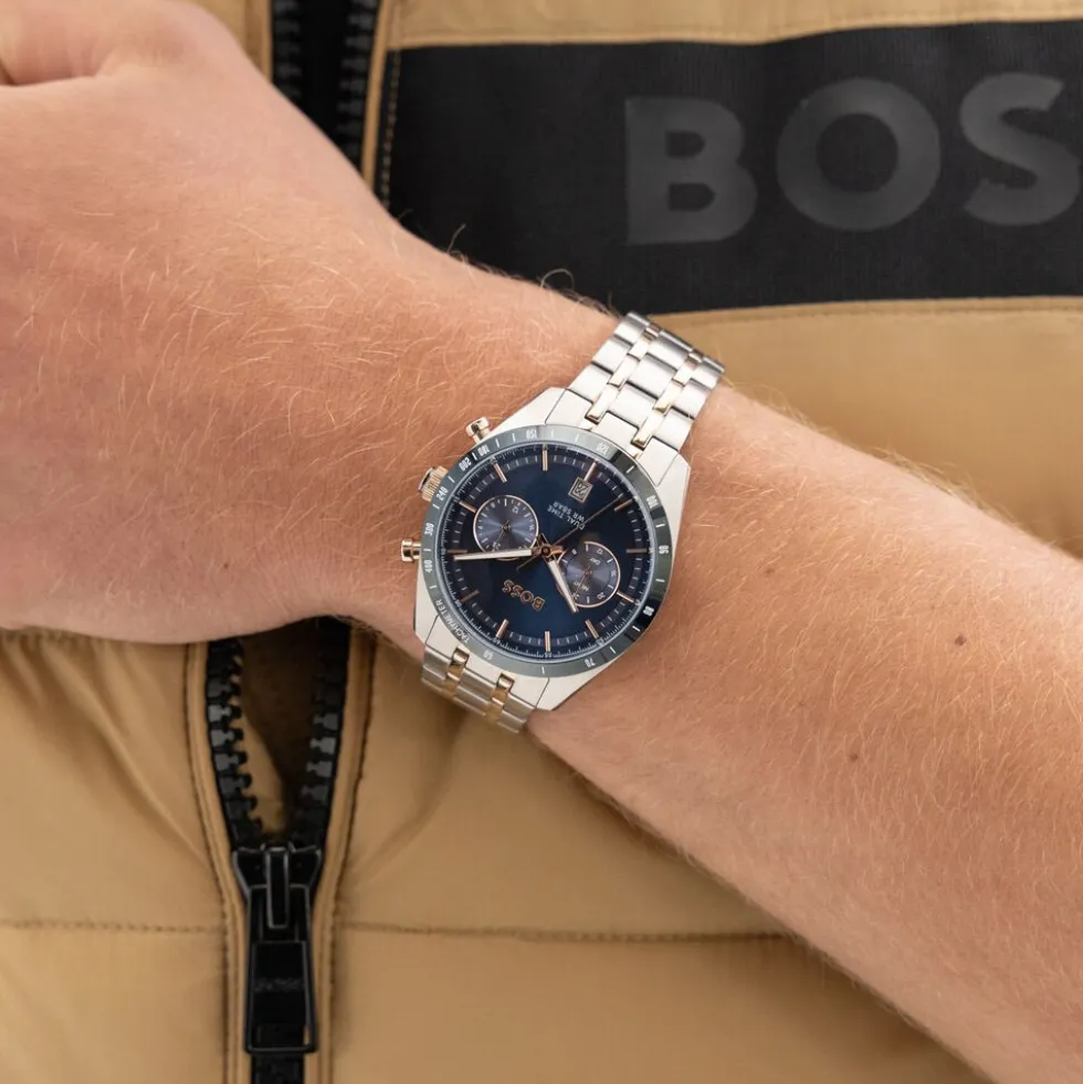 Montre Boss Tourmaster Bleu