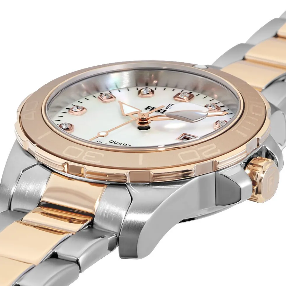 Montre Boyfriend Nacre Blanche