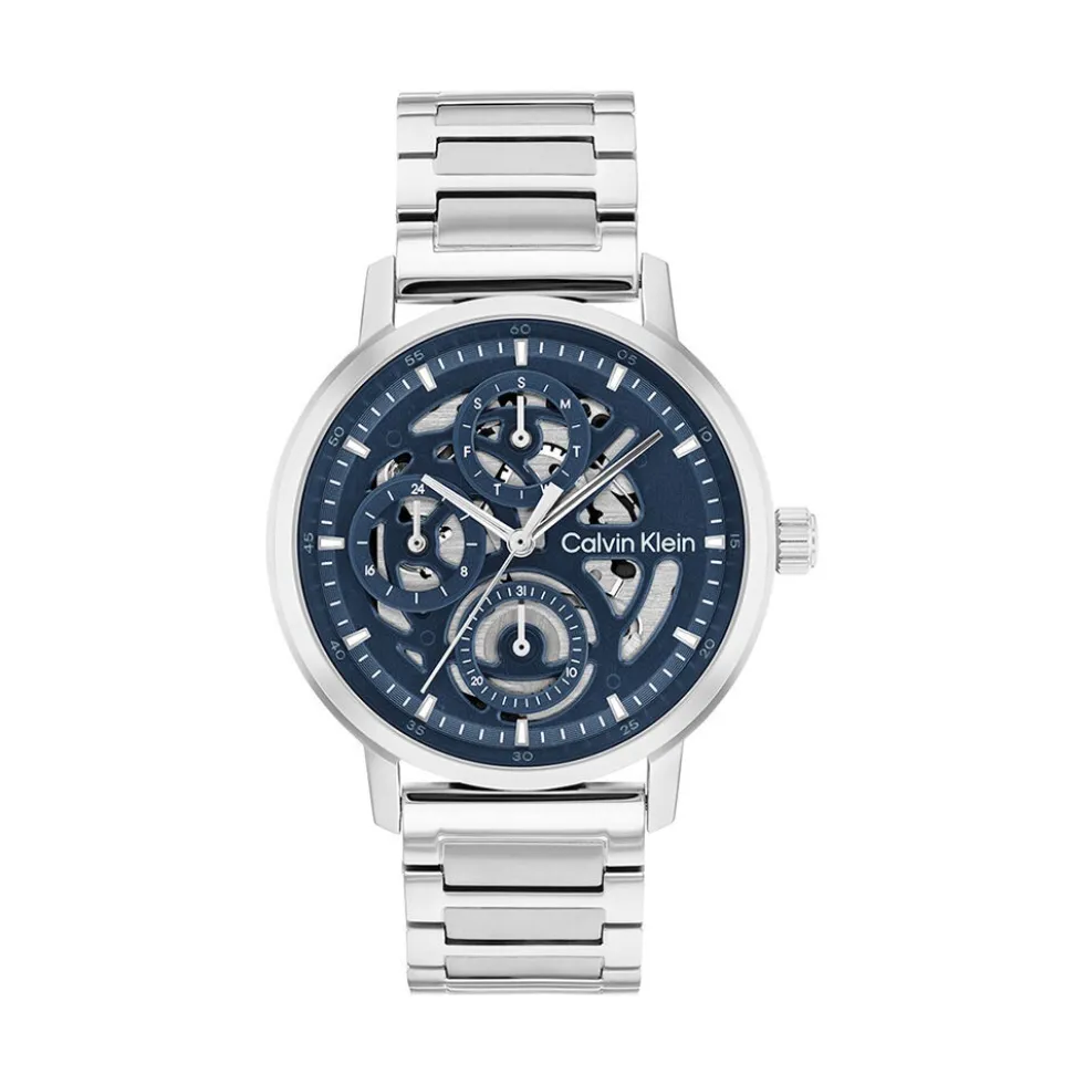 Montre Calvin Klein Gauge Multifonctions Bleu