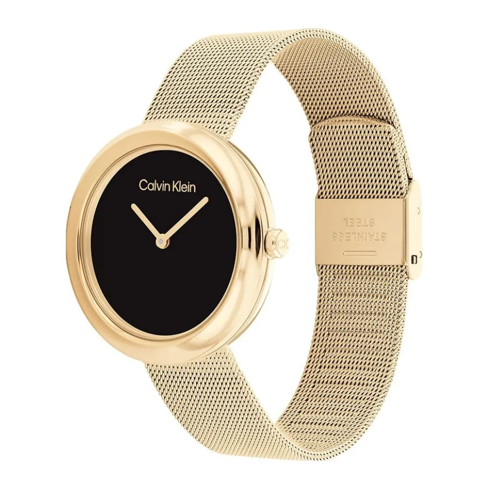 Montre Calvin Klein Twisted Bezel Noir