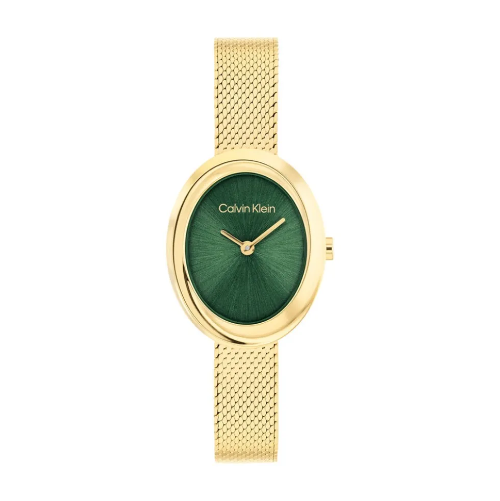 Montre Calvin Klein Twisted Bezel 24 Vert