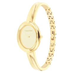 Montre Calvin Klein Twisted Bezel Doré