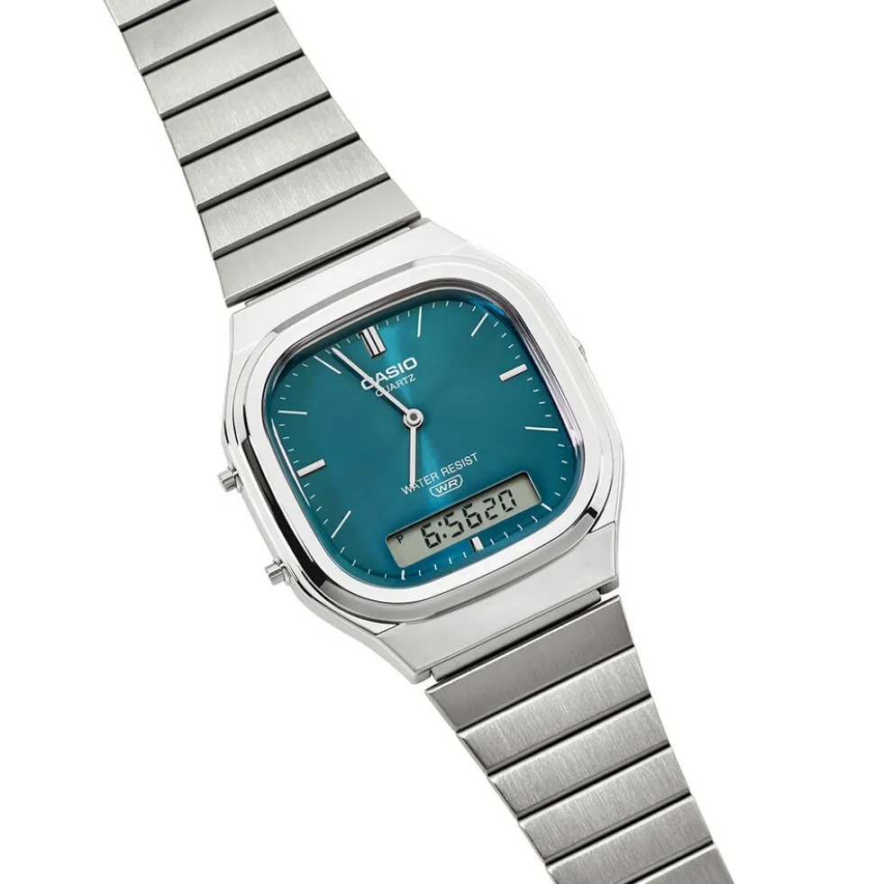 Montre Casio Collection Aq240 Vert