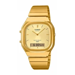 Montre Casio Collection Aq240 Doré