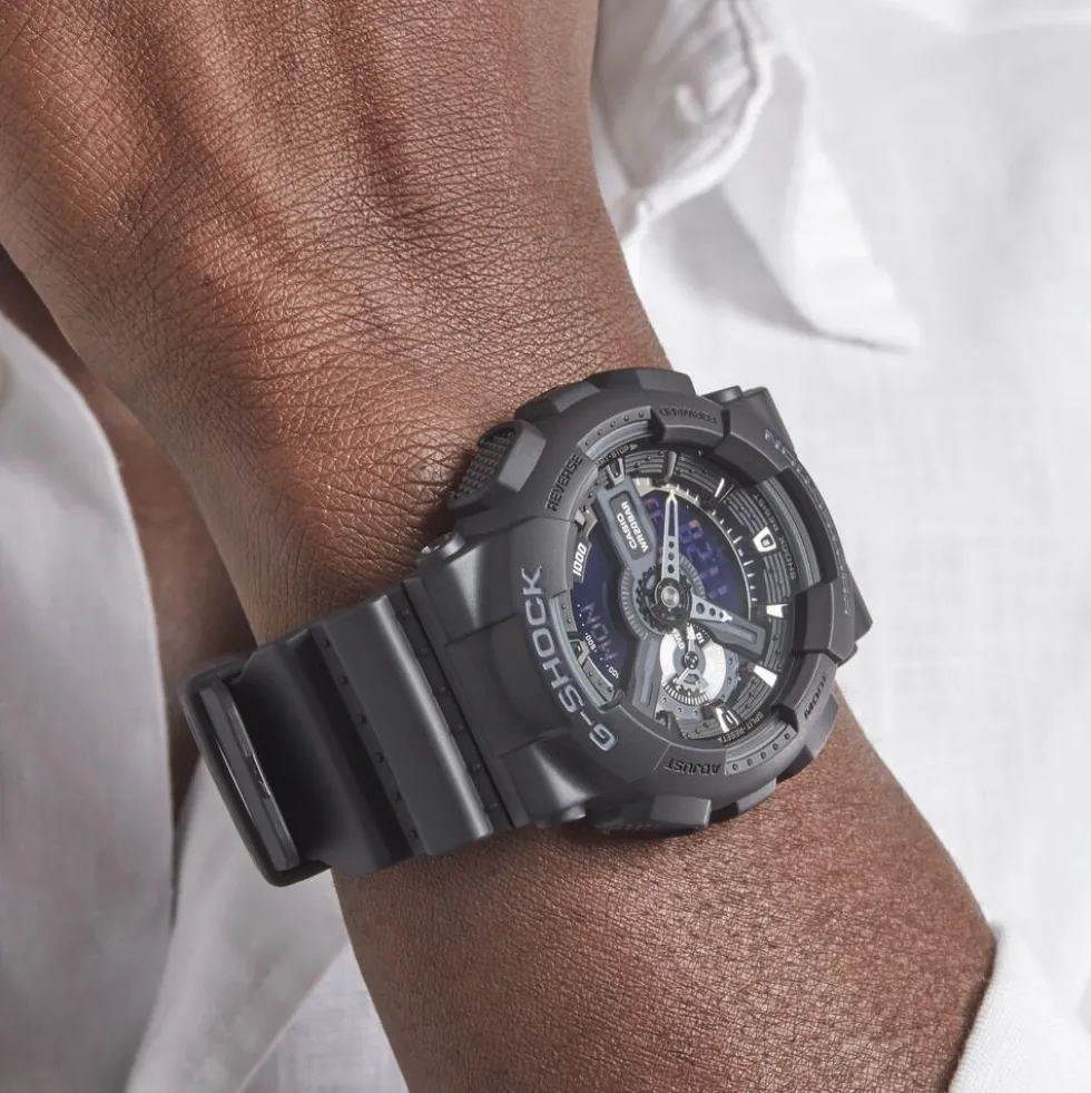 Montre Casio G-shock Black & White Noir