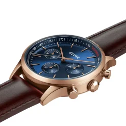 Montre Cluse Antheor Multifonction Bleu