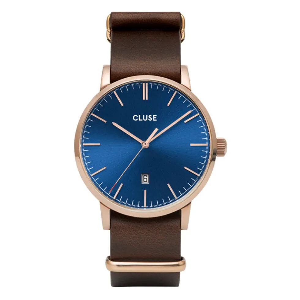 Montre Cluse Aravis Bleu