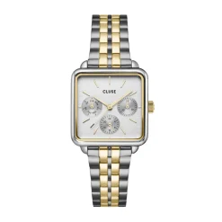 Montre Cluse La Tetragone Multifunction Argenté