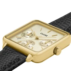 Montre Cluse La Tétragone Multifunction Doré