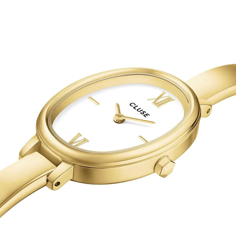 Montre Cluse L'Ovale Blanc