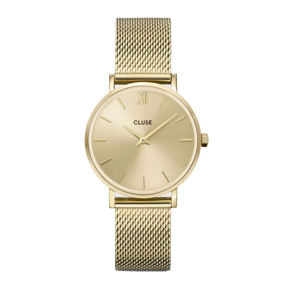 Montre Cluse Minuit 1 Champagne