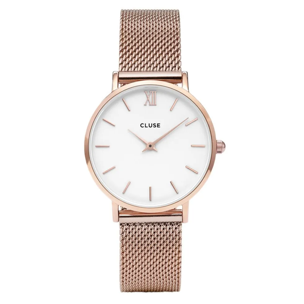Montre Cluse Minuit Blanc
