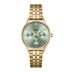 Montre Cluse Minuit Multifunction Vert