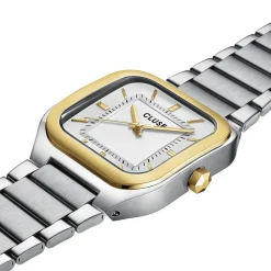 Montre Cluse Quadrus Argenté