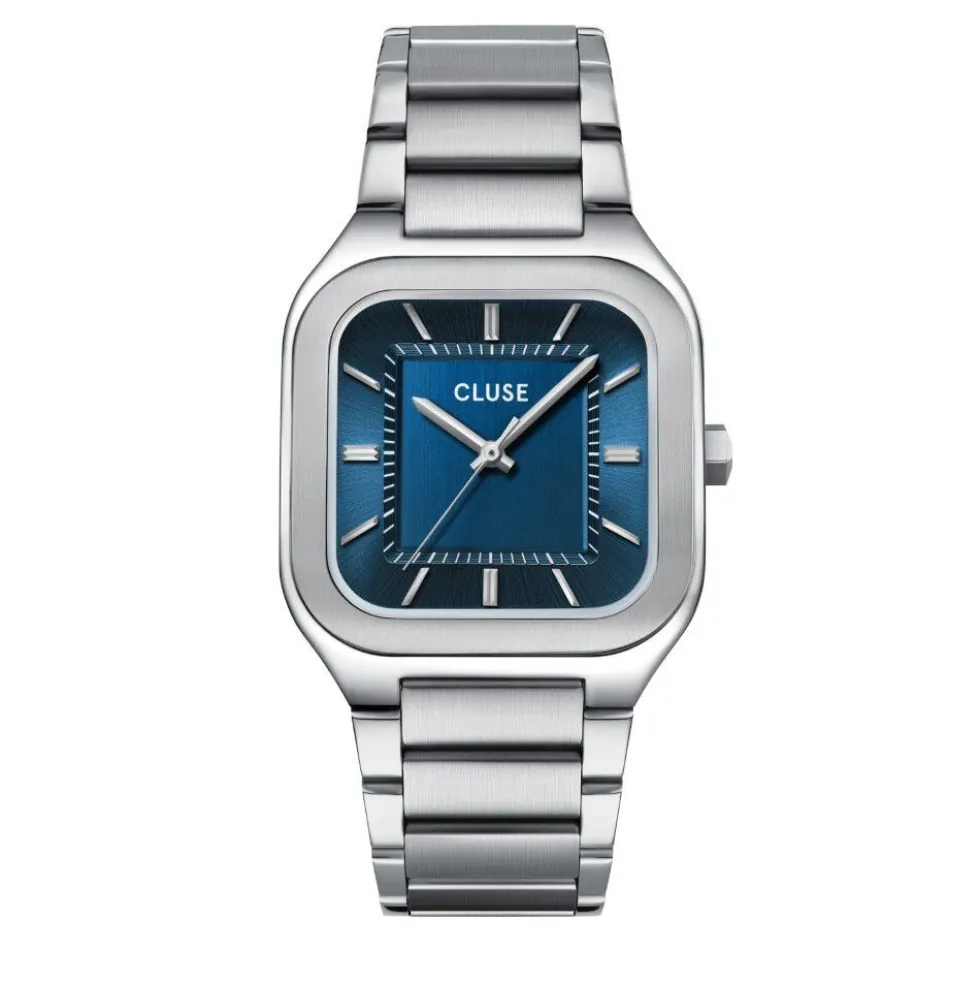 Montre Cluse Quadrus Bleu