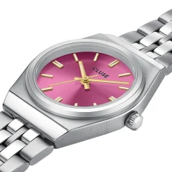 Montre Cluse Retro 70'S Mini Fuschia