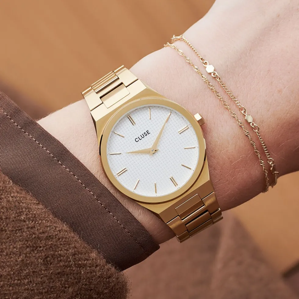 Montre Cluse Vigoureux Blanc