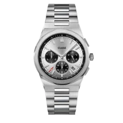Montre Cluse Vigoureux Chrono Argenté