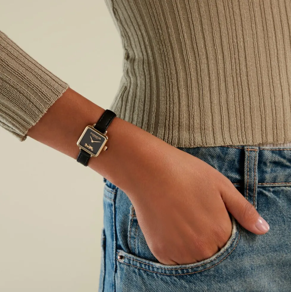 Montre Coach Cass Noir