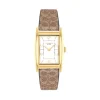 Montre Coach Reese Blanc