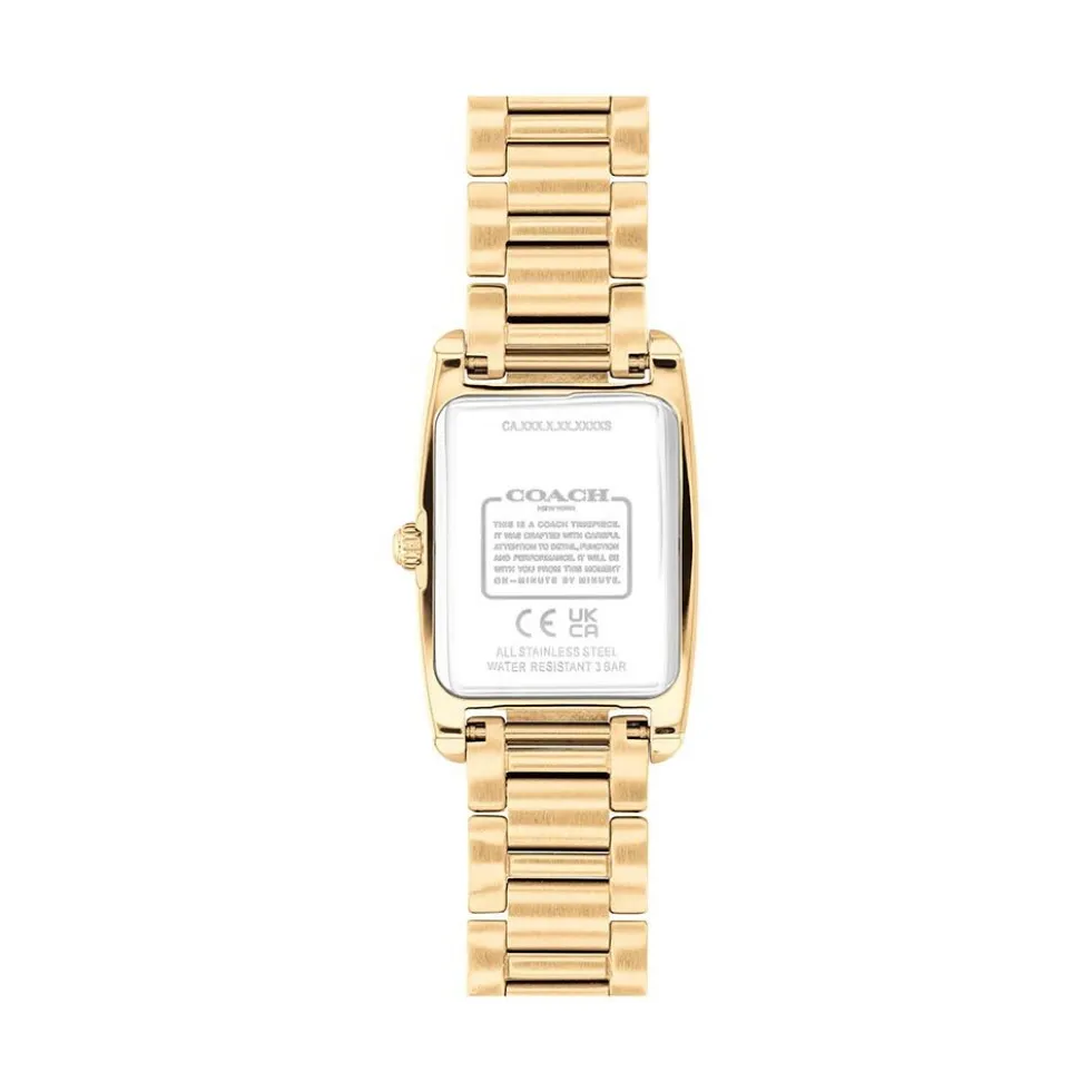 Montre Coach Reese Doré