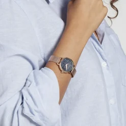 Montre Codhor Annah Cristaux Bleus
