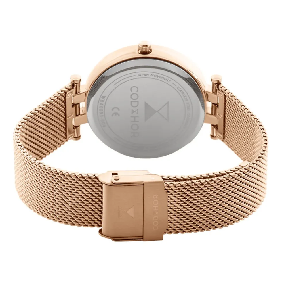 Montre Codhor Celinia Doré Rose