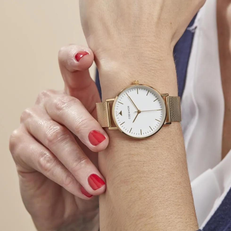 Montre Codhor Cindy Blanc