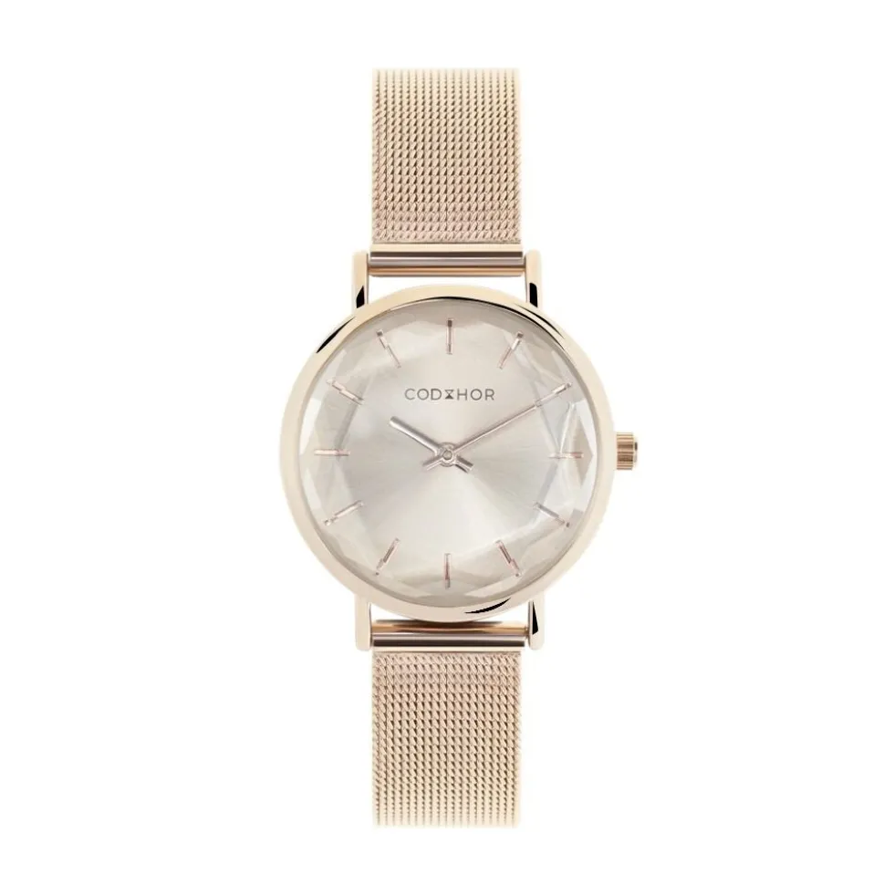 Montre Codhor Elsa Doré Rose