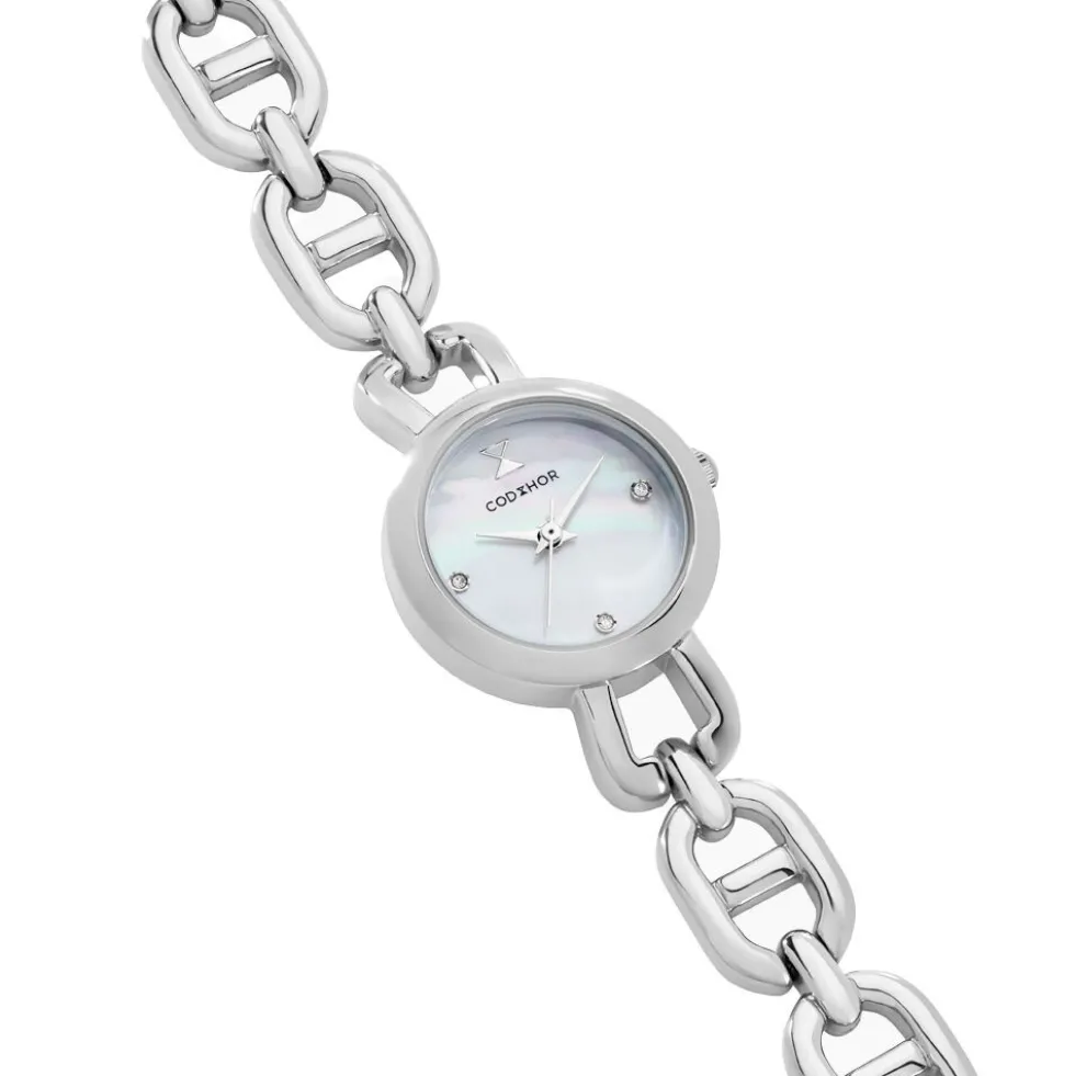 Montre Codhor Leana Nacre Blanche