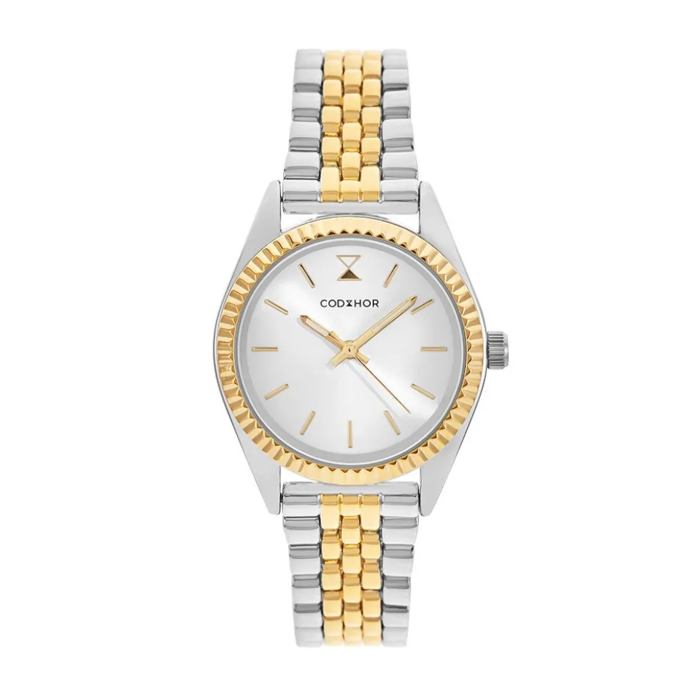 Montre Codhor Sandy Blanc
