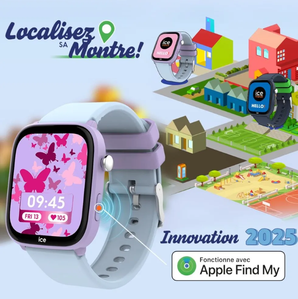 Montre Connectée Ice Watch Ice Smart Junior 3.0 Ronde Find My