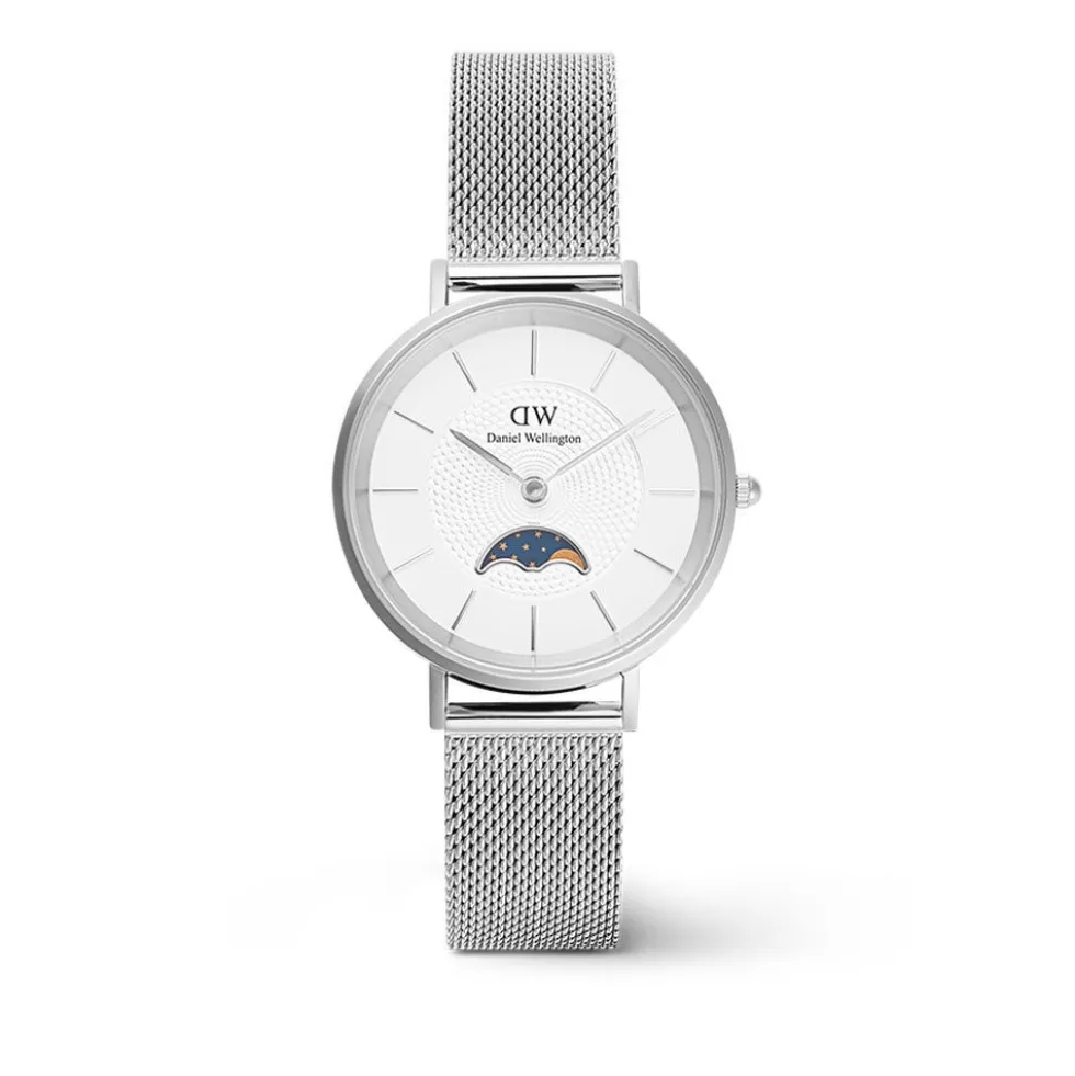 Montre Daniel Wellington Petite Moonphase Blanc