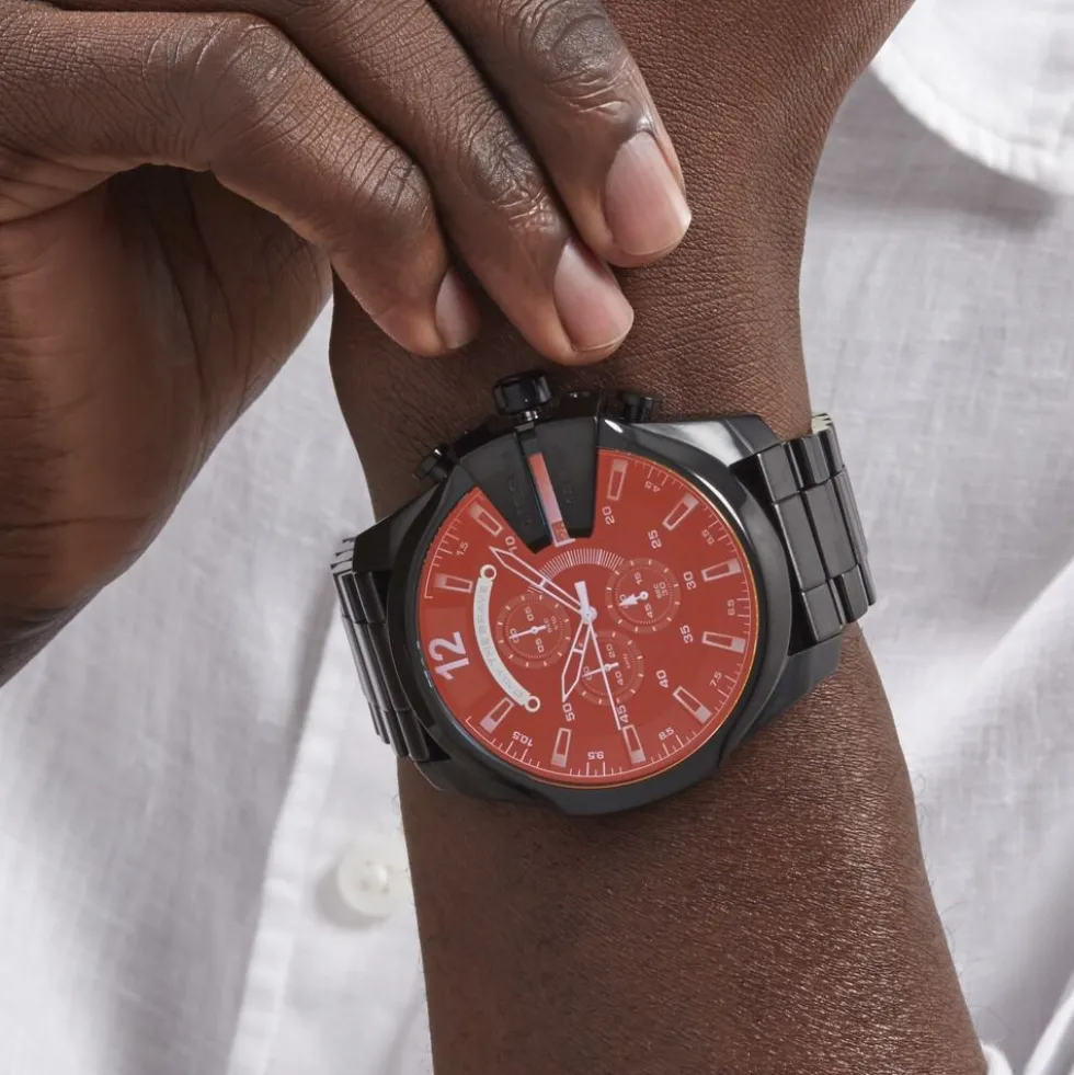 Montre Diesel Mega Chief Noir