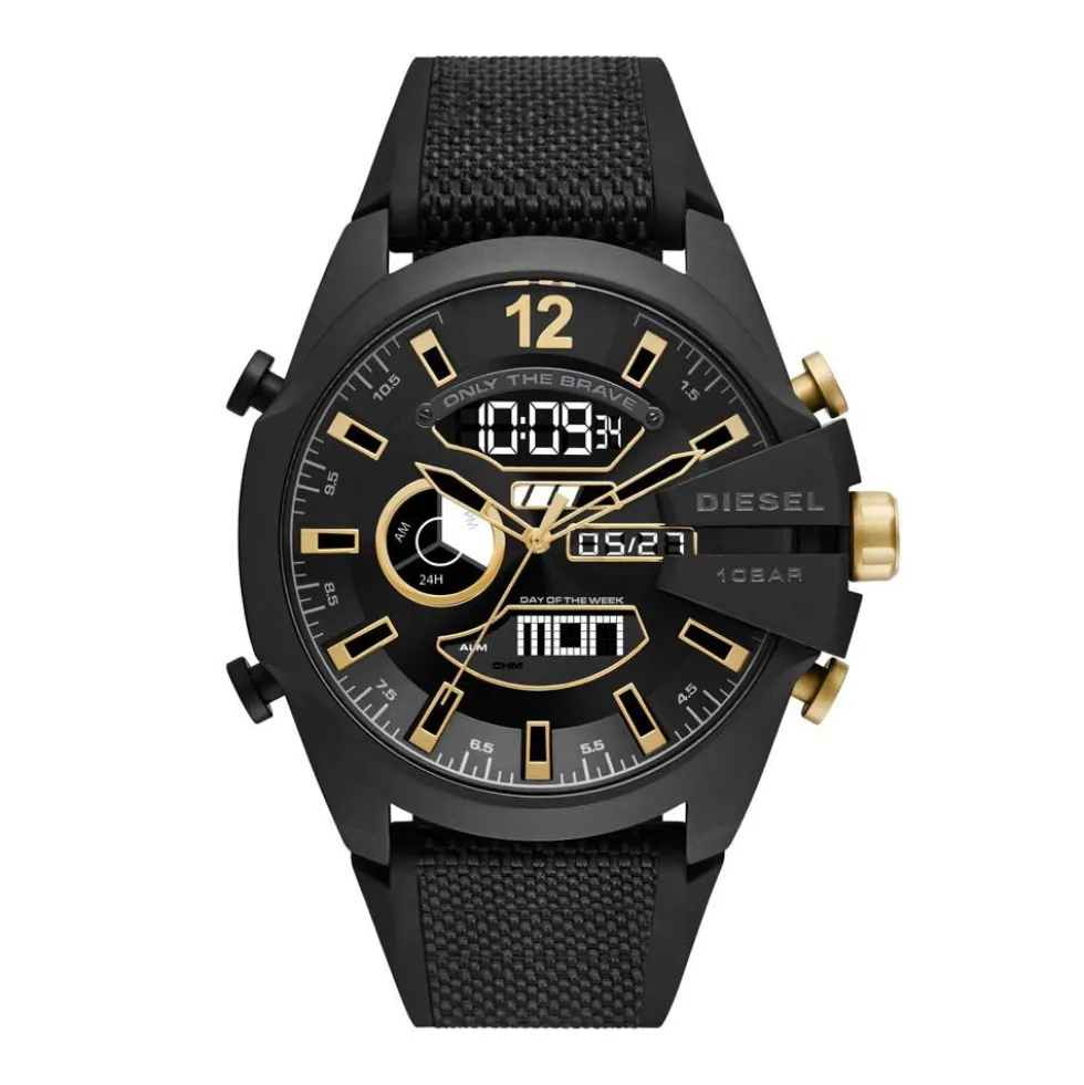 Montre Diesel Mega Chief Noir
