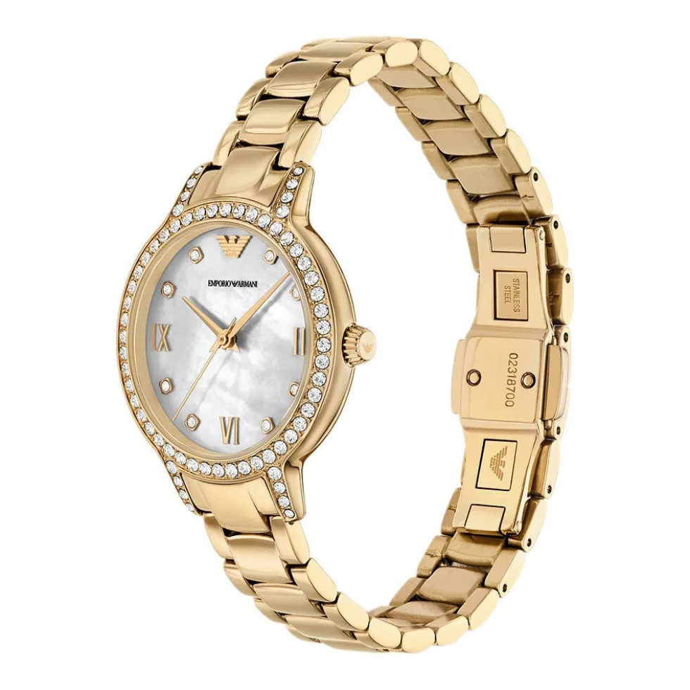 Montre Emporio Armani Nacre Blanche