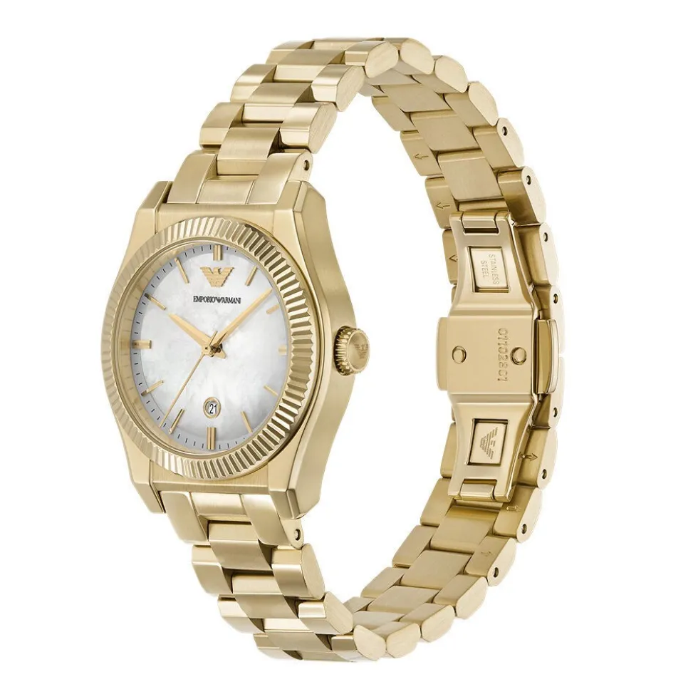 Montre Emporio Armani Nacre Blanche