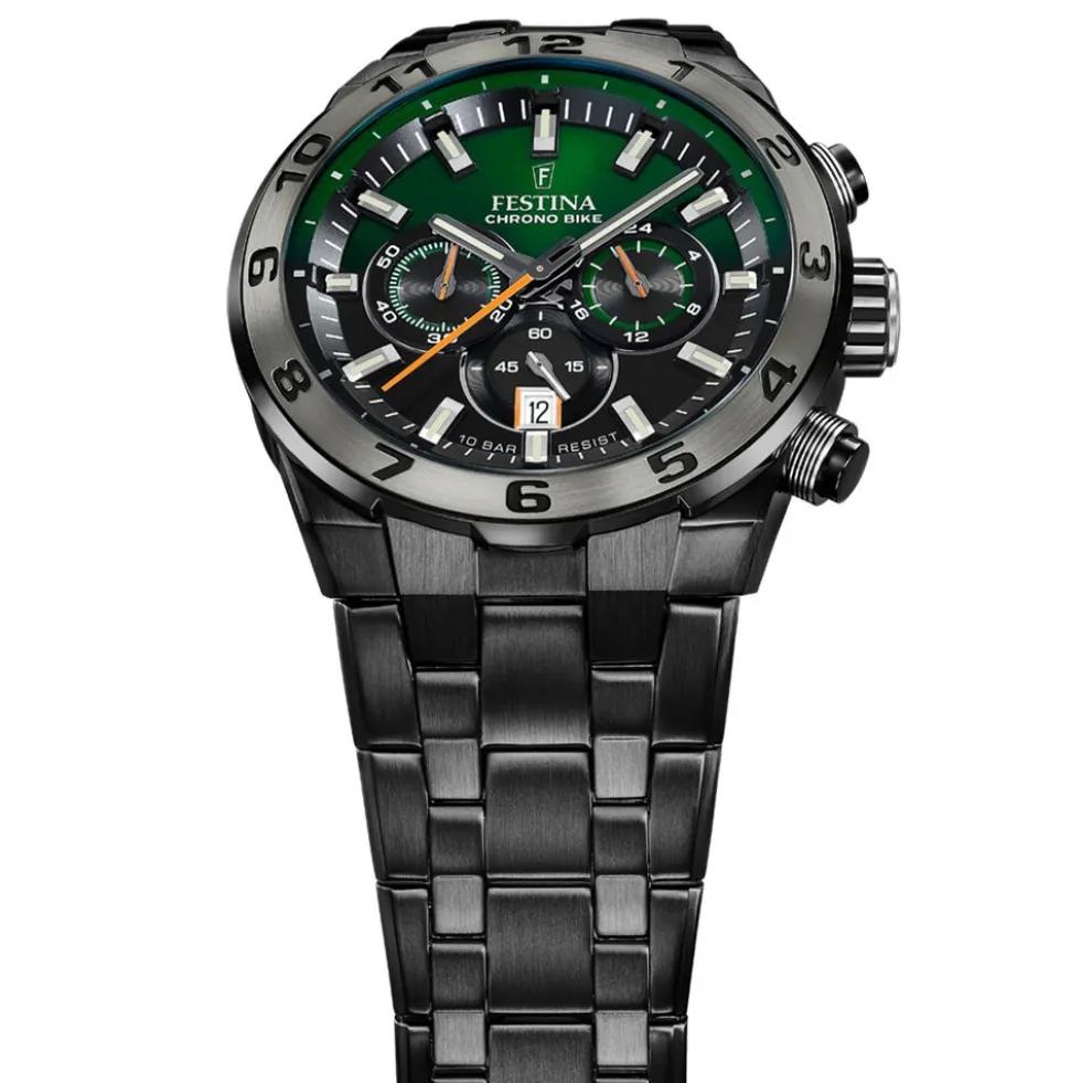 Montre Festina Chrono Bike Vert