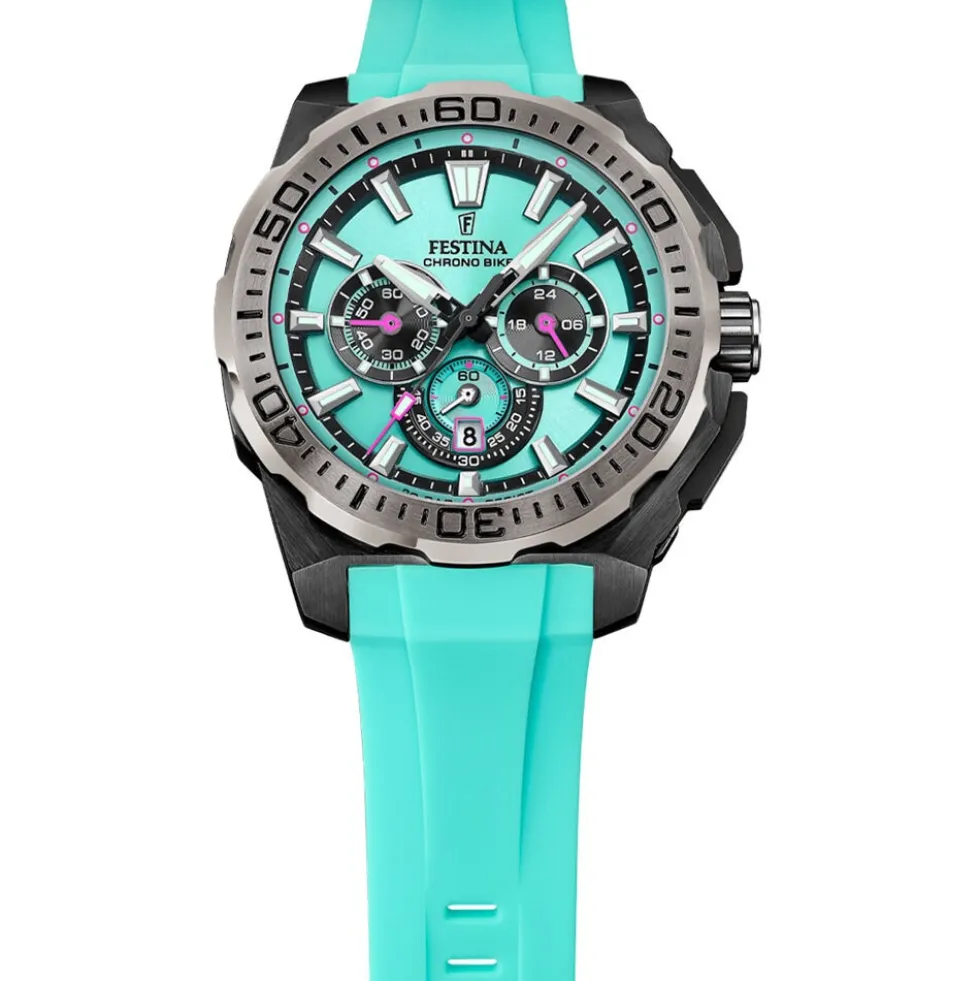 Montre Festina Chrono Bike 3 Turquoise