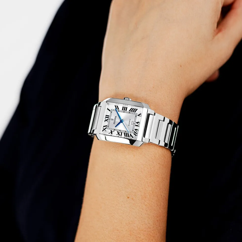 Montre Festina On The Square Blanc