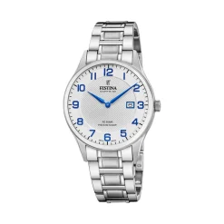 Montre Festina Swiss Made 40 Argenté